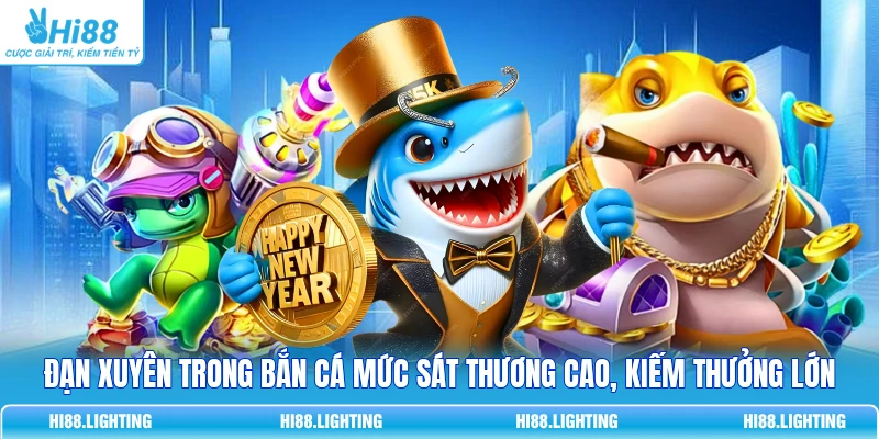 Đạn Xuyên Trong Bắn Cá Là Gì? Cơ Chế Tác Động Nhiều Mục Tiêu Đạn xuyên trong bắn cá mức sát thương cao, kiếm thưởng lớn