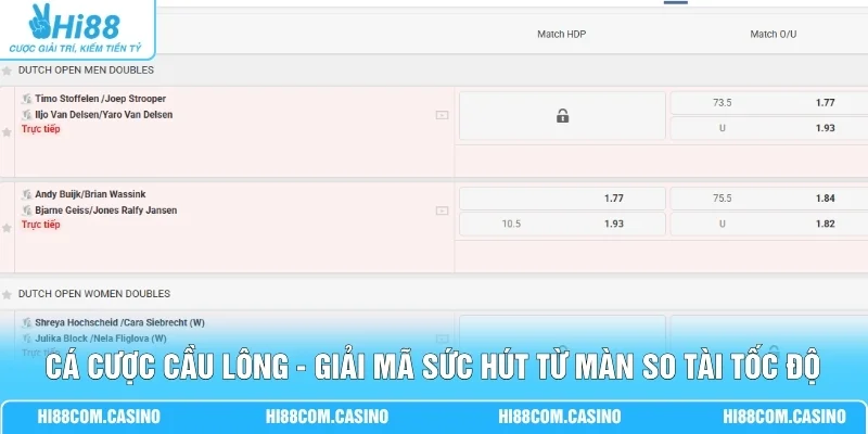 Cá Cược Cầu Lông - Giải Mã Sức Hút Từ Màn So Tài Tốc Độ Cá Cược Cầu Lông - Giải Mã Sức Hút Từ Màn So Tài Tốc Độ